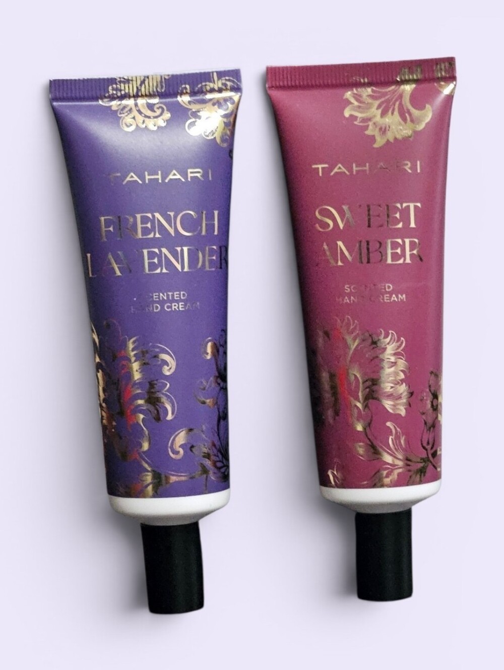 Pick: Set of 2 Tahari Hand Creams: Lavender/Amber or Jasmine/Rose - 2fl oz NWOT